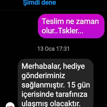 Nutella Çekilişinde Kazandığım Hediye Teslim Edilmedi