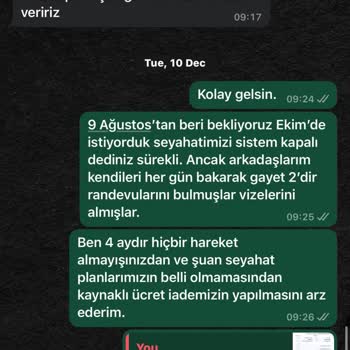 Vize Danışmanlığı Mağduriyeti: Muhatap Yok, Para İadesi Yok