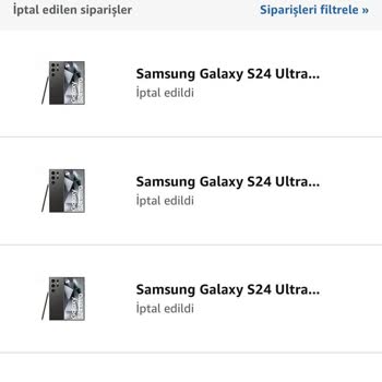 Amazon'da Sipariş İptali Mağduriyeti