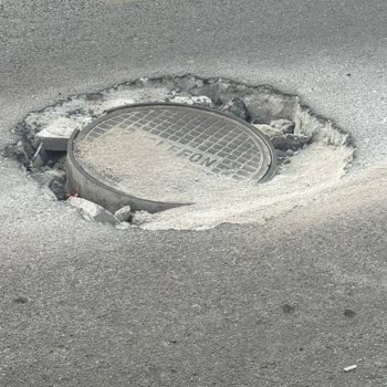 Antalya'da Tehlikeli Rögar Kapağı Sorunu