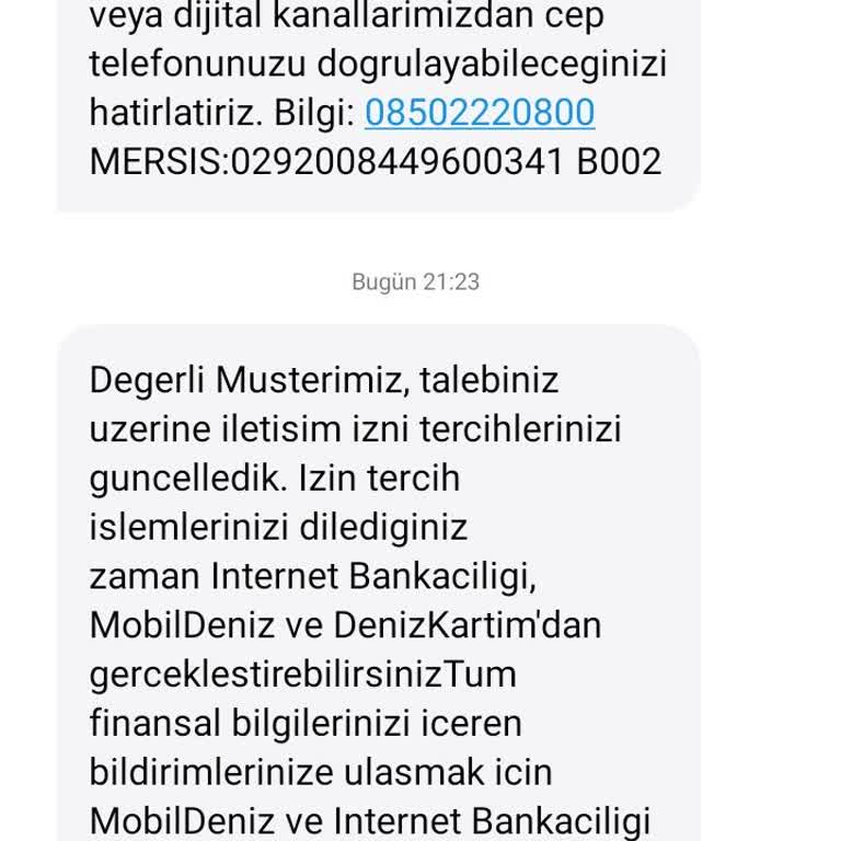 Denizbank'ın Kredi Başvurumdaki Absürt Gerekçeleri