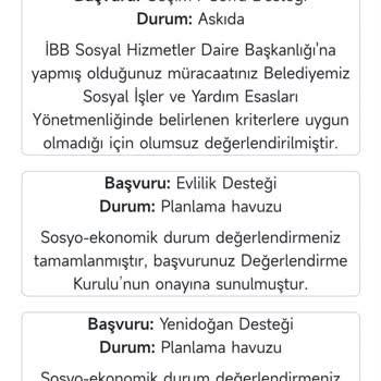 Evlilik Destek Başvurusu Mesajı Gelmiyor