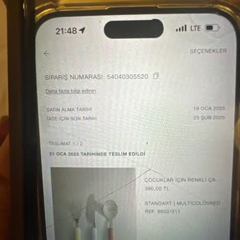 İade Etiketi Sorunu Ve Yetersiz Müşteri Hizmeti