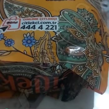 Kırıkkale Çitlekçi'den Aldığım Ürün Çöp