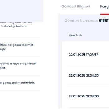 Kayıp Kargo Ve Yetersiz Müşteri Hizmeti