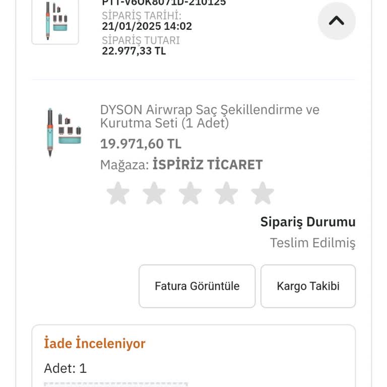 Epttavm İade Sürecinde Yaşanan Sorun Ve Müşteri Hizmetleri İlgisizliği