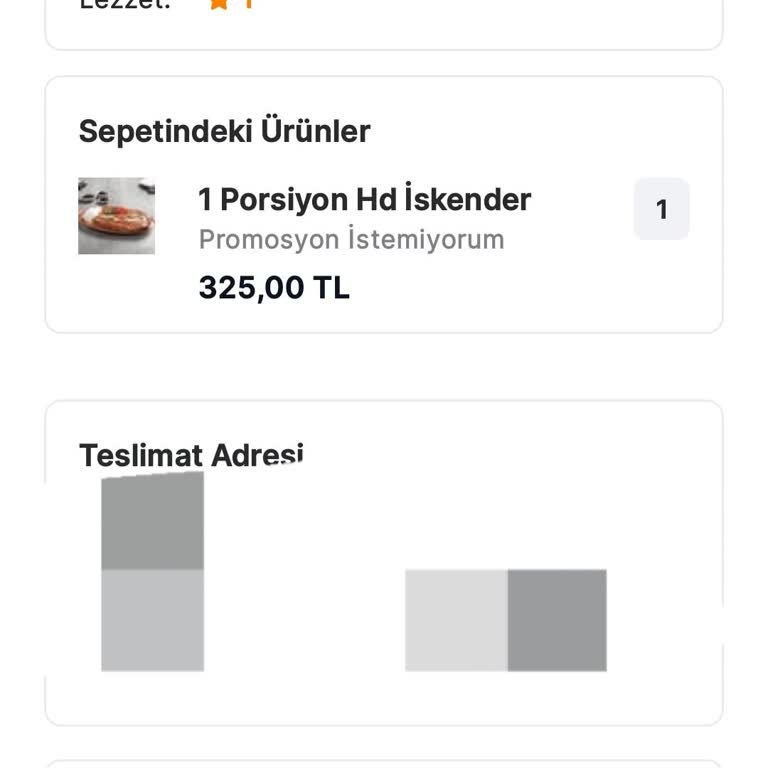 Soğuk Ve Lezzetsiz İskender Deneyimi