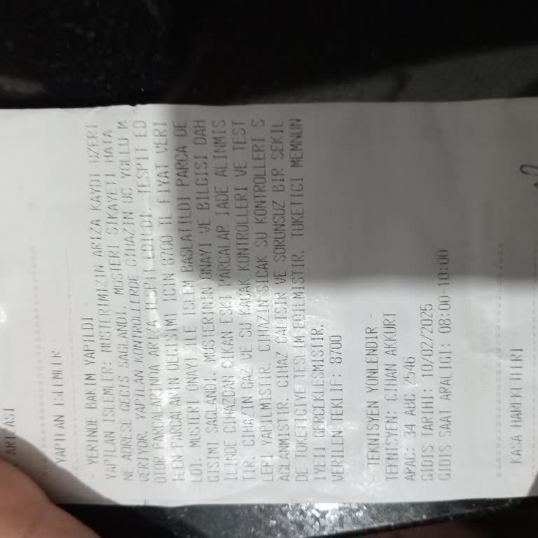 Protherm Kombi Servis Ücreti Şoku