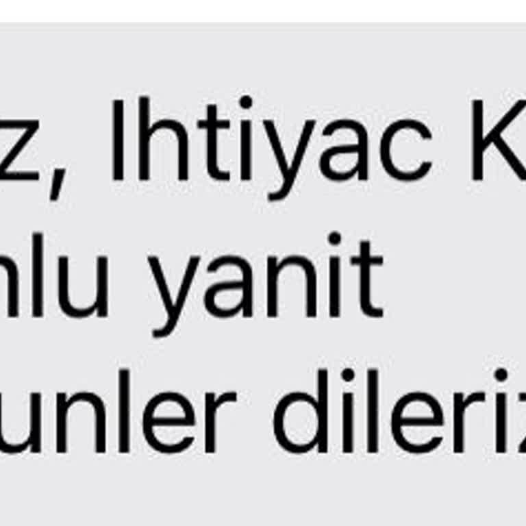 Yılların Müşterisine Kredi Engeli