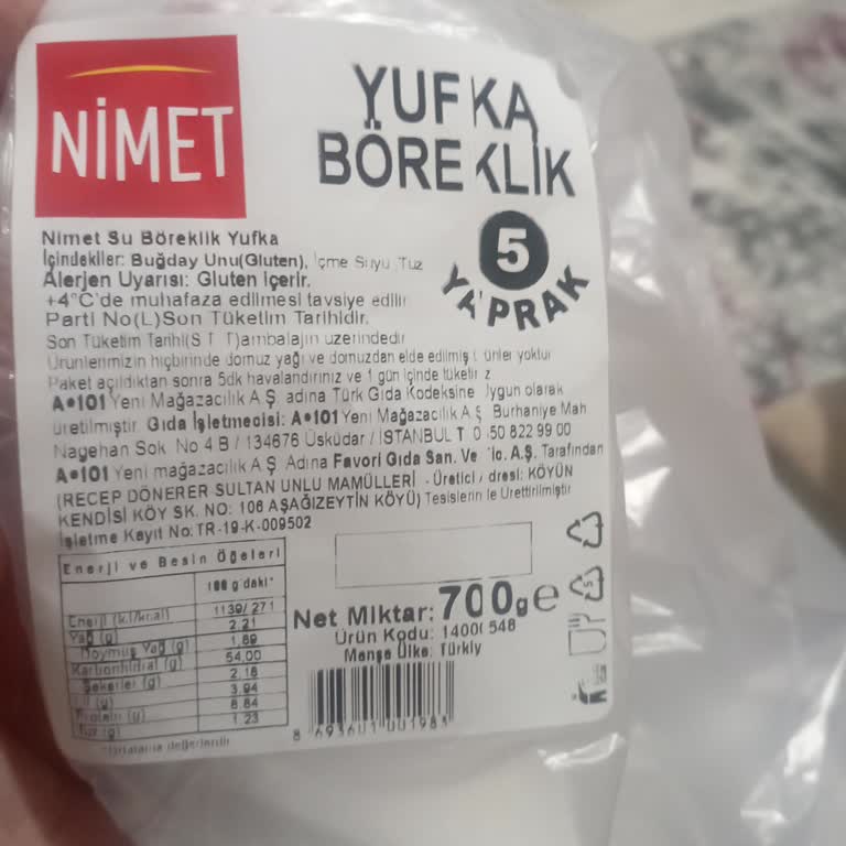 Eksik Yufka Sorunu Ve Müşteri Memnuniyetsizliği