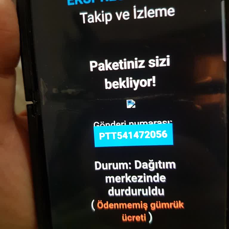 PTT Kargo Adına Gelen Sahte Maillerle Mağduriyet