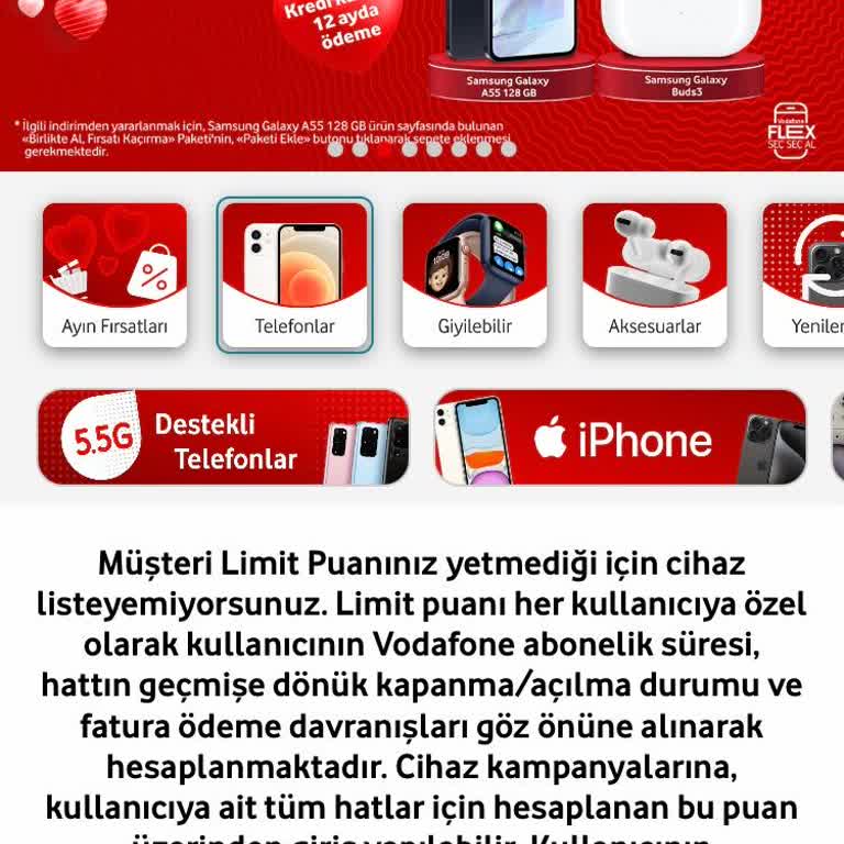 Vodafone'da Fatura Ve Cihaz Kampanyası Sorunu