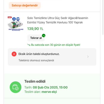 Yanıltıcı Kampanya Ve Eksik Ürün Gönderimi