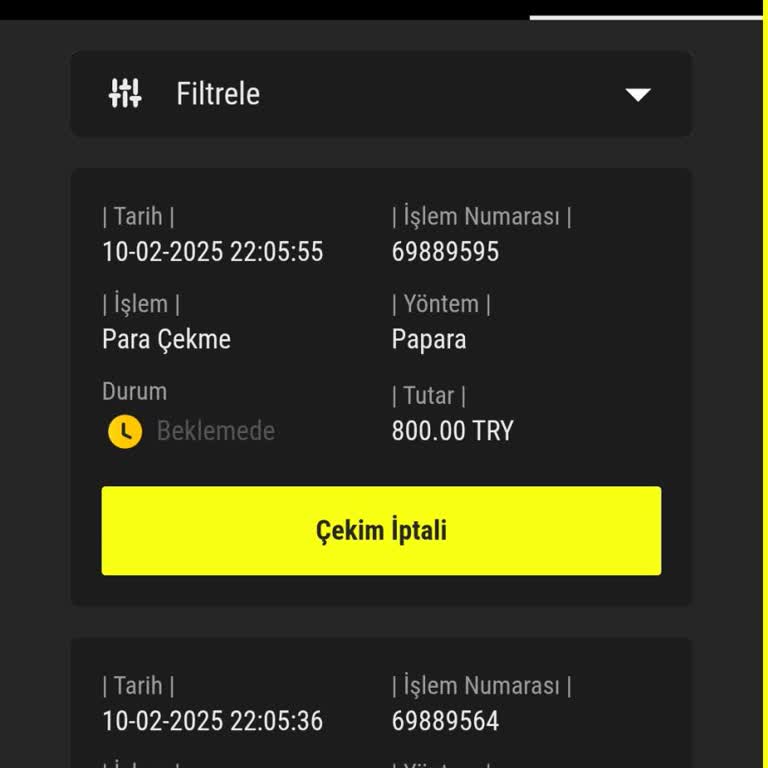 Çekim Talebinde Gecikme Yaşanıyor