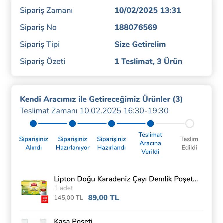 Geciken Sipariş Ve Teslimat Sorunu