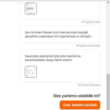 Hepsiburada Sipariş İptali Ve İtibar Kaybı