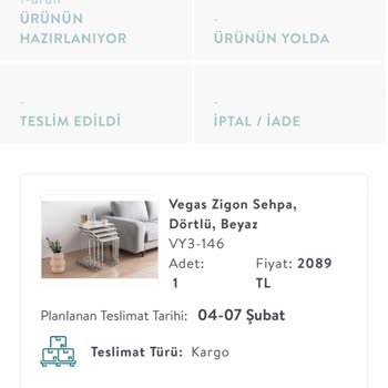 Teslimat Tarihi Yanıltması Ve Mağduriyet