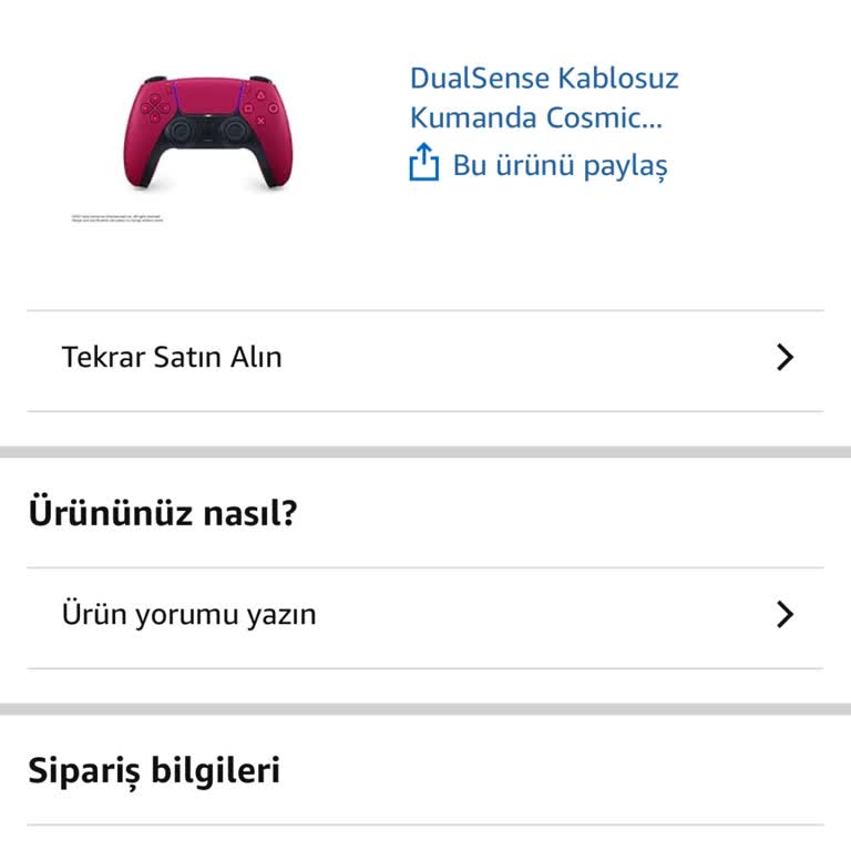Amazon'dan Aldığım Kumanda Sorunu Çözülmüyor
