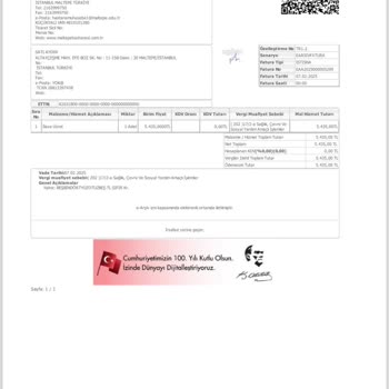 Hastane Faturasında Gizemli Fazla Ücret İddiası