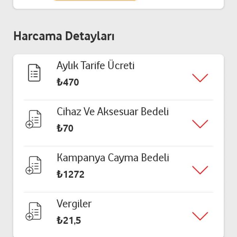 Vodafone Faturasında Haksız Cayma Bedeli Ve Ekstra Ücretler