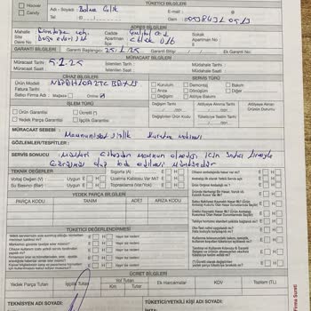 Kurutma Makinesi İade Sürecinde Yaşanan Sorunlar