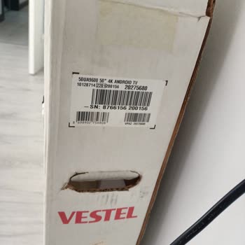 Vestel TV'de Paket Açılır Açılmaz Sorun