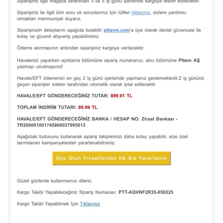 Epttavm'de Kayıp Sipariş Ve İlgisizlik