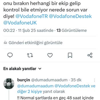 Vodafone'un Bitmeyen İnternet Sorunu