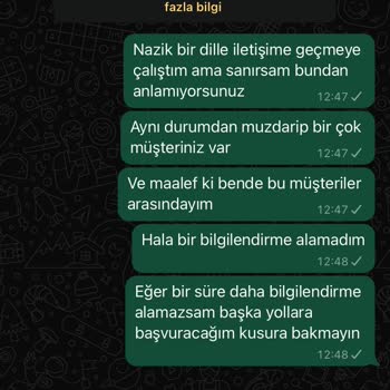 İletişim Eksikliği Ve Geri Dönüş Sorunu