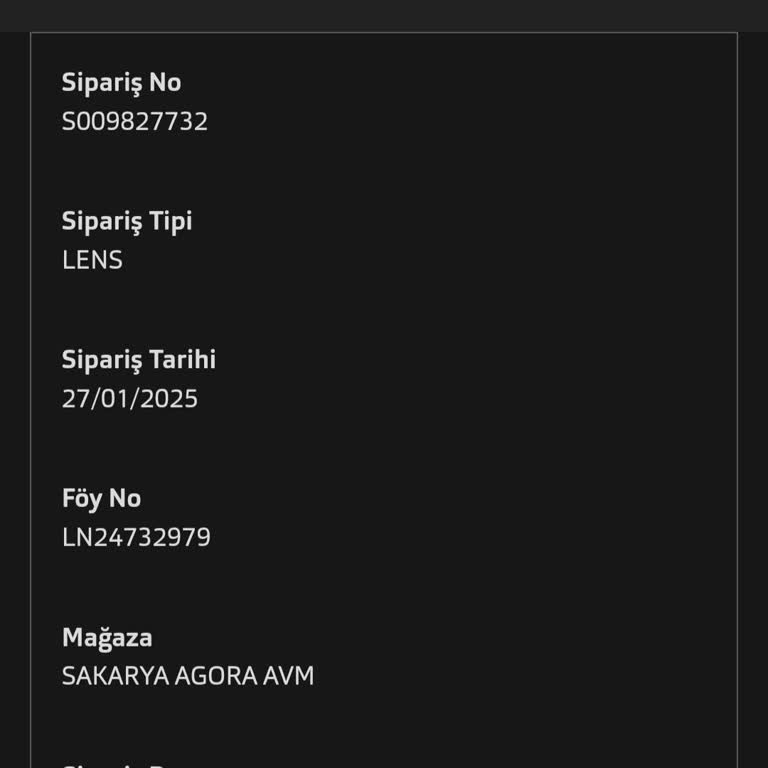 Atasun'da Lens Siparişi Kabusu: Beklenen Hizmet Gelmedi