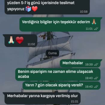 Sipariş Gecikmesi Ve Umutsuz Bekleyiş