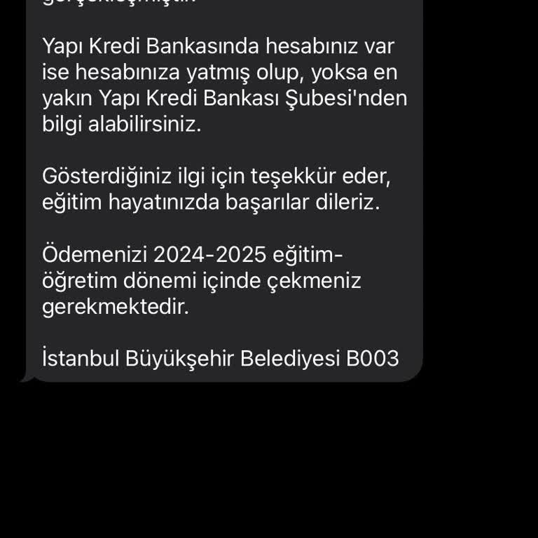 İBB Bursu Taksit Gecikmesi