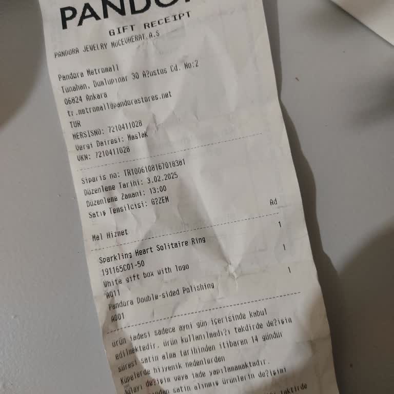 Pandora Yüzüğümün Değişim Sorunu