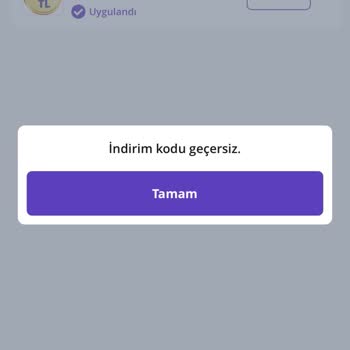 GetirYemek Kampanya Kodu Sorunu