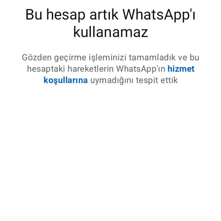 Haksız Hesap Engellemesi Ve Yetersiz Bilgilendirme
