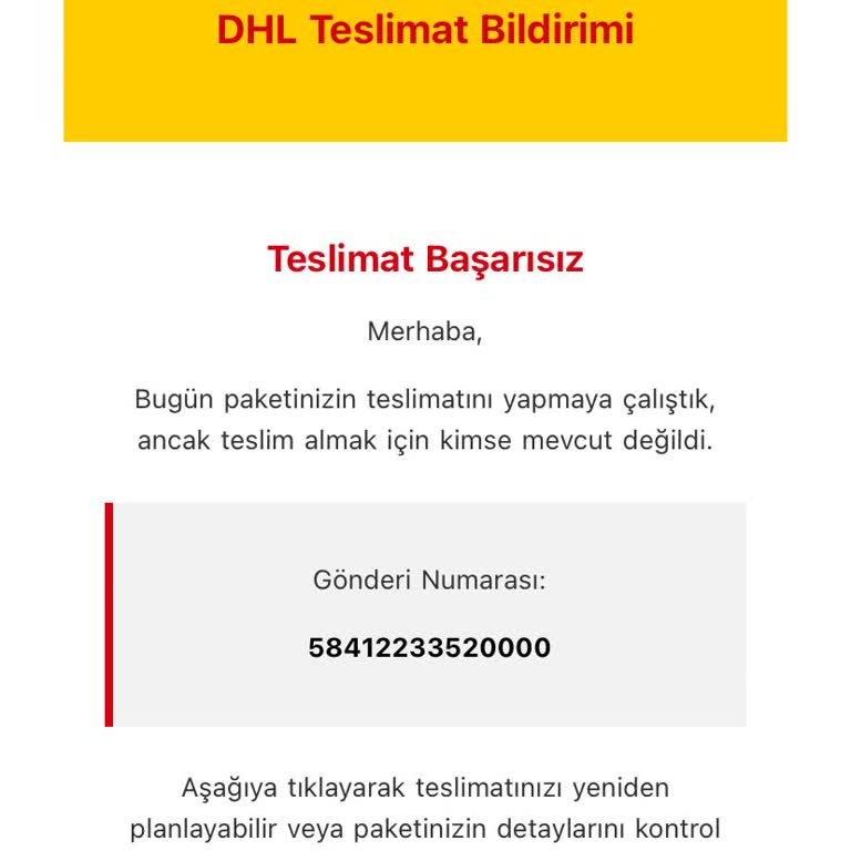 Gizemli Kargo Mailleri: Bilgileriniz Tehlikede Mi?