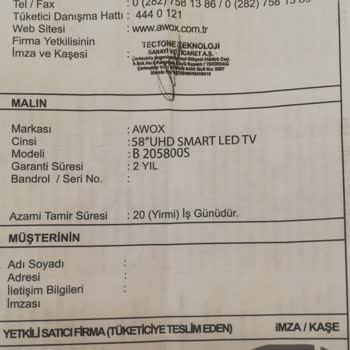 Kırık Televizyon Mağduriyeti