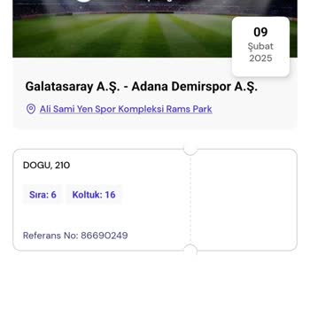 İptal Edilen Maç İçin Bilet İadesi Talebi