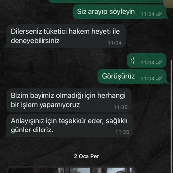 Garantisi Boşa Çıkan Mont Ve Müşteri Hizmetleri Sorunu