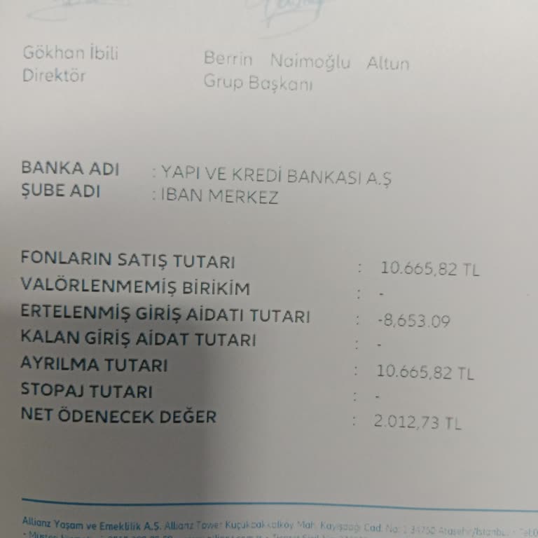 Bireysel Emeklilik Sisteminde Kesinti Şoku