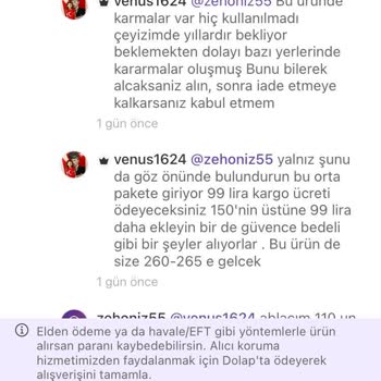 Satın Aldığım Ürünler Gönderilmiyor Ve Fiyat Artışı Yapılıyor