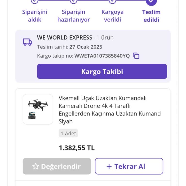 Vkemall Yanlış Gönderim Ve İade Sürecinde Yaşanan Sorunlar