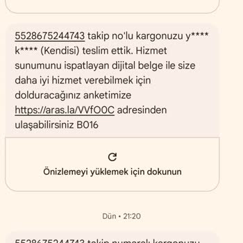 Yanlış Kişiye Teslim Edilen Kargo Sorunu