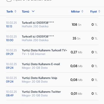 Turkcell'in Yurtiçi İnternet Kullanımıyla İlgili Mağduriyet
