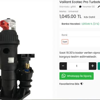 Fahiş Fiyatla Değiştirilen Kombi Parçası Şoku