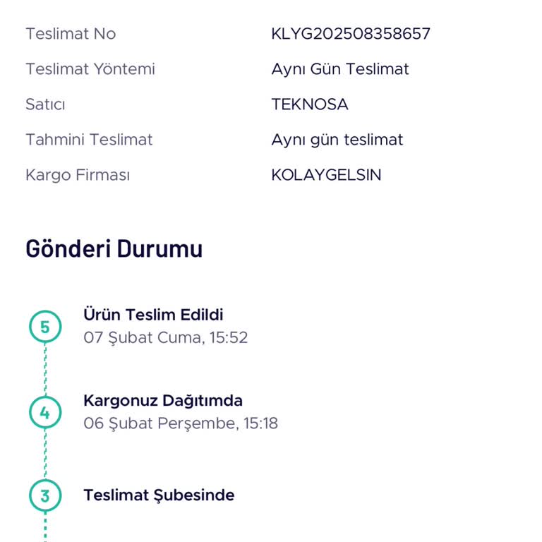 Aynı Gün Teslimat Hayal Kırıklığı