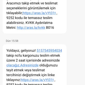 Antalya Aras Kargo Şubesi Adres Eksikliği Sorunu