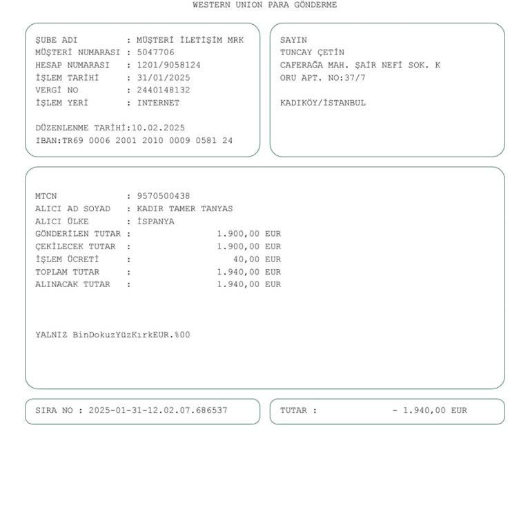 Uluslararası Para Transferinde Müşteri Mağduriyeti