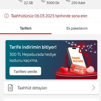 Vodafone'dan Faturalı Hat Kullanıcılarına Yüksek Zam Şoku