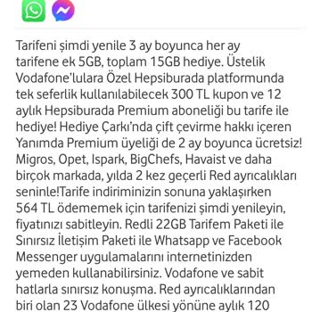 Vodafone'dan Faturalı Hat Kullanıcılarına Yüksek Zam Şoku